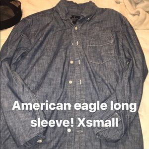American eagle button up